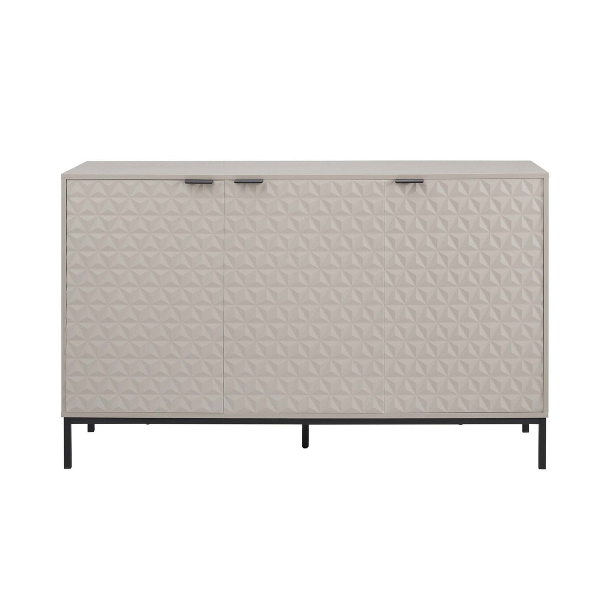 Black & Feather Isabella 3 Door Sideboard - Taupe