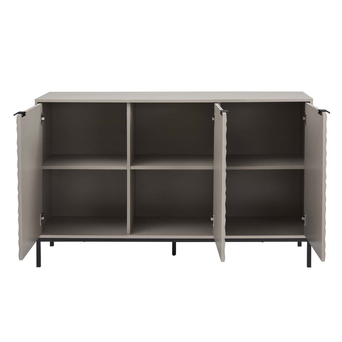 Black & Feather Isabella 3 Door Sideboard - Taupe