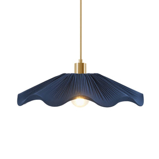 Black & Feather Libby Fabric Ceiling Shade - Navy