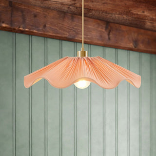 Black & Feather Libby Fabric Ceiling Shade - Pink