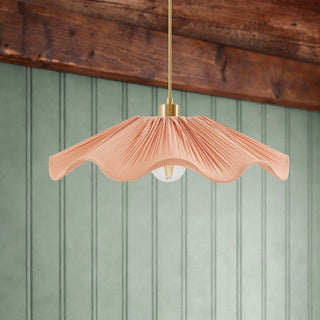 Black & Feather Libby Fabric Ceiling Shade - Pink