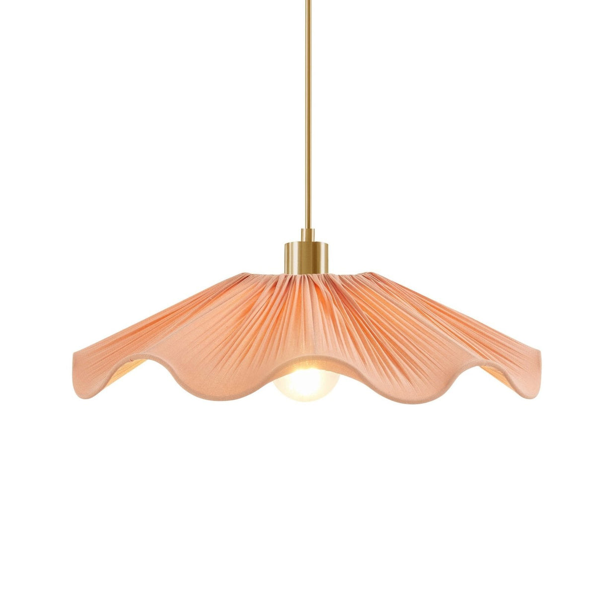 Black & Feather Libby Fabric Ceiling Shade - Pink
