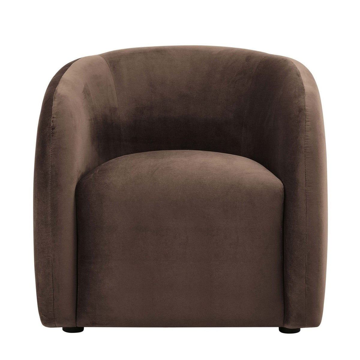 Black & Feather Liberty Accent Chair - Cappuccino