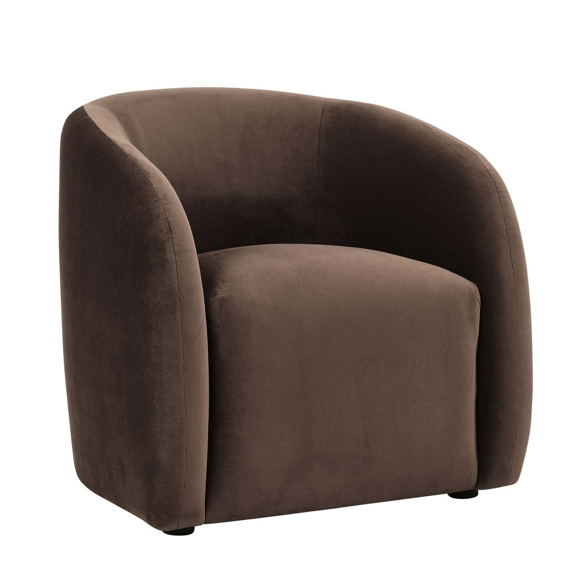 Black & Feather Liberty Accent Chair - Cappuccino
