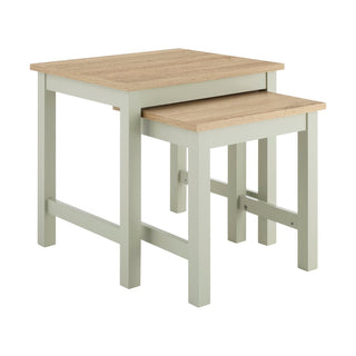 Black & Feather Nell Nesting Side Table - Sage Green