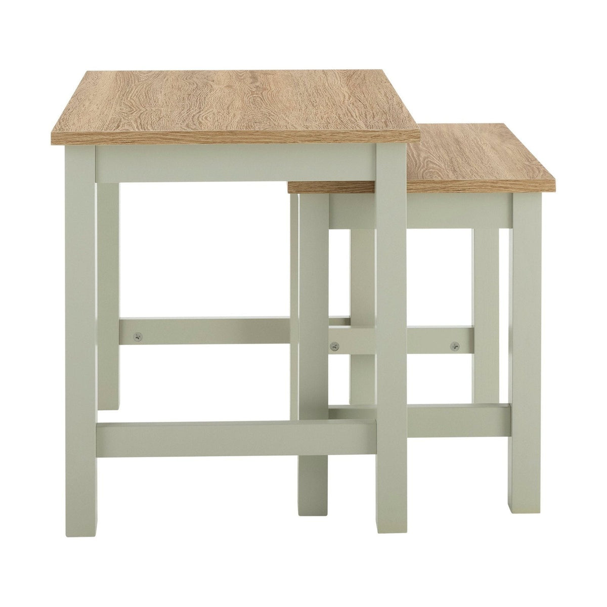 Black & Feather Nell Nesting Side Table - Sage Green