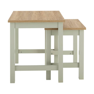 Black & Feather Nell Nesting Side Table - Sage Green