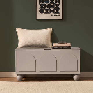 Black & Feather Rachel Arch Front Seated Storage - Taupe