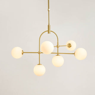 Black & Feather Rowan Brushed Gold Ceiling Light - Gold