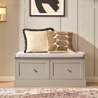 Black & Feather Ruby Seated Storage - Taupe