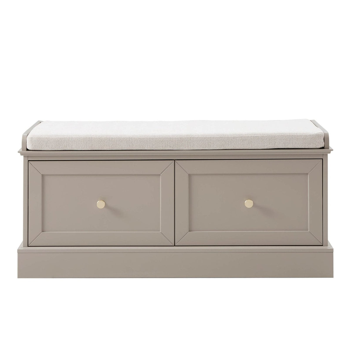 Black & Feather Ruby Seated Storage - Taupe