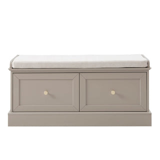 Black & Feather Ruby Seated Storage - Taupe