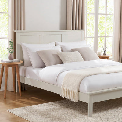 Black & Feather Salcombe Bed Frame - Stone