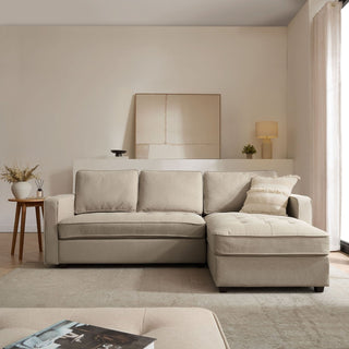 Black & Feather Sloane Right Hand Chaise - Oatmeal