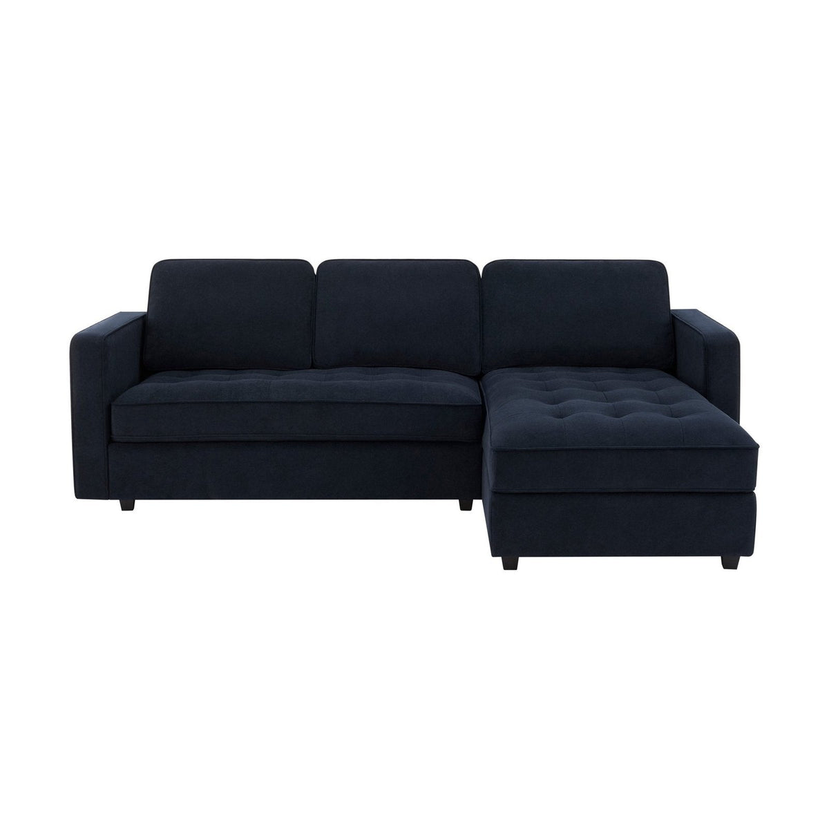 Black & Feather Sloane Right Hand Storage Chaise - Midnight