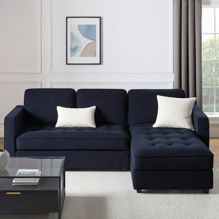Black & Feather Sloane Right Hand Storage Chaise - Midnight
