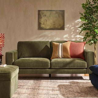 Black & Feather Soho 3 Seater Sofa - Chenille Olive