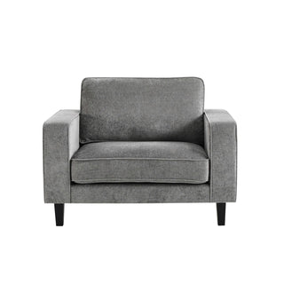 Black & Feather Soho Loveseat - Grey