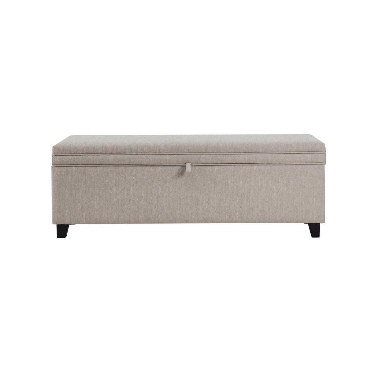 Black & Feather Windermere Storage Ottoman - Stone Grey