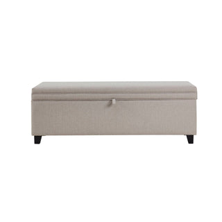 Black & Feather Windermere Storage Ottoman - Stone Grey