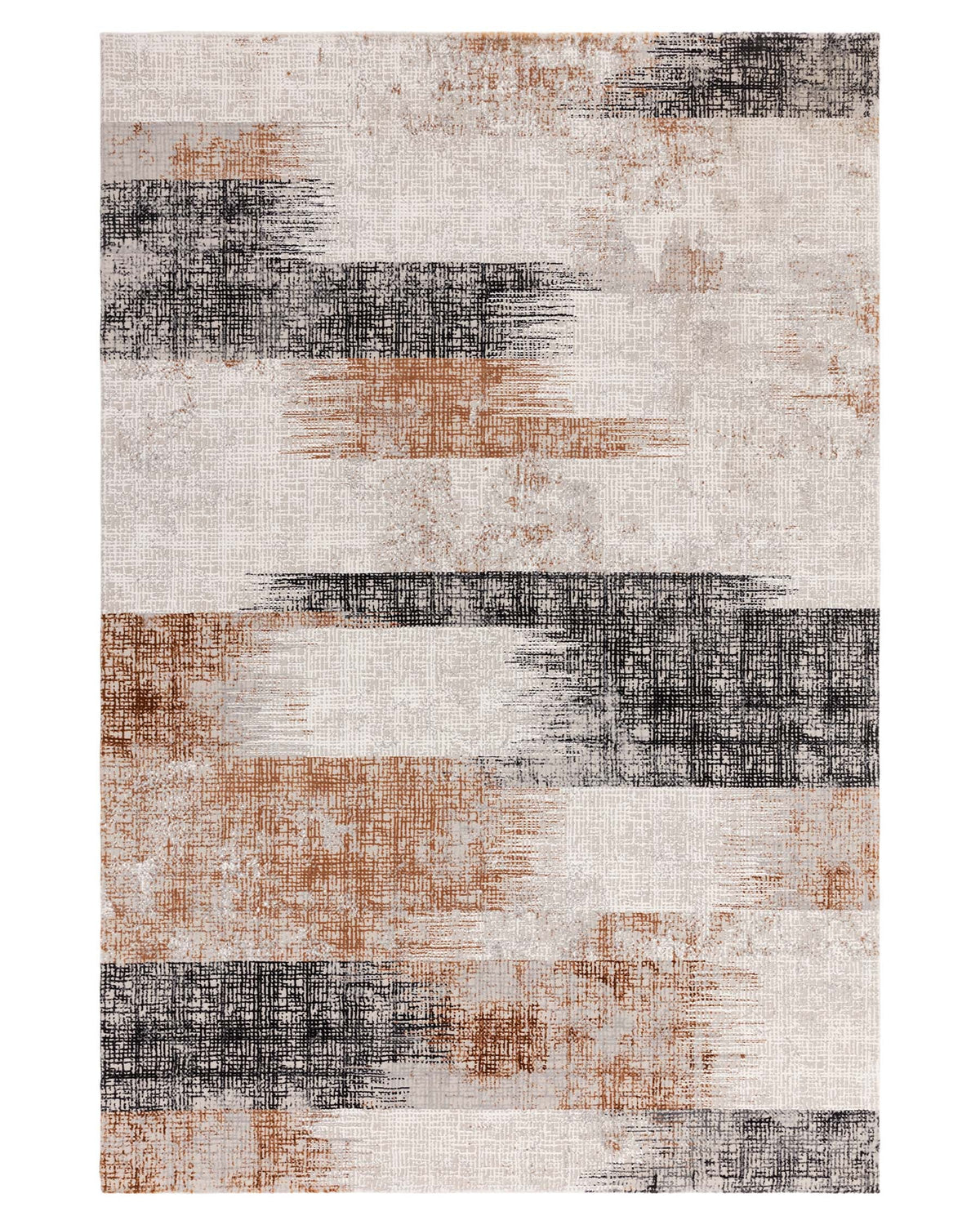 Blurred terracotta textured medium rug – Laura Ashley