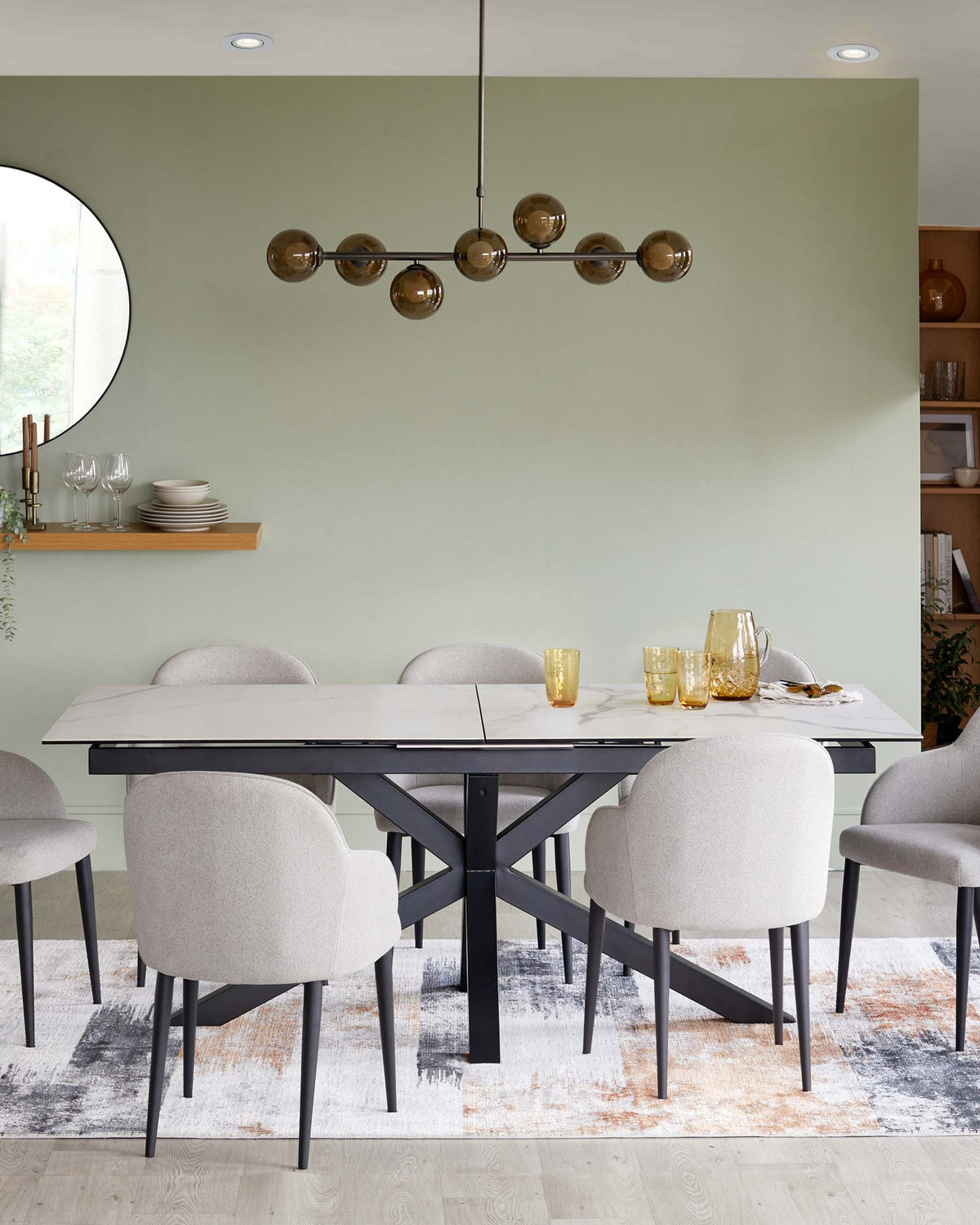 Blurred terracotta textured medium rug – Laura Ashley