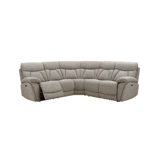 Bolton Lisbon Beige Laura Ashley Fabric Recliner Corner Sofa