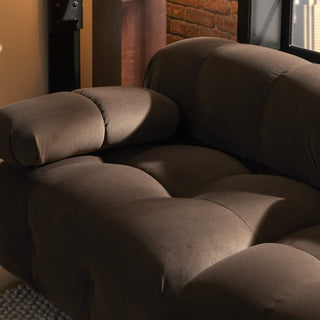 Bondi 2 Seater Sofa - Cappuccino – Black & Feather