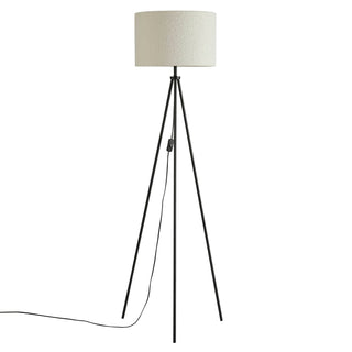 Boucle Floor Lamp - Ecru – Feather & Black