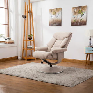 Bridge Fabric Swivel Chair and Footstool – Laura & Ashley