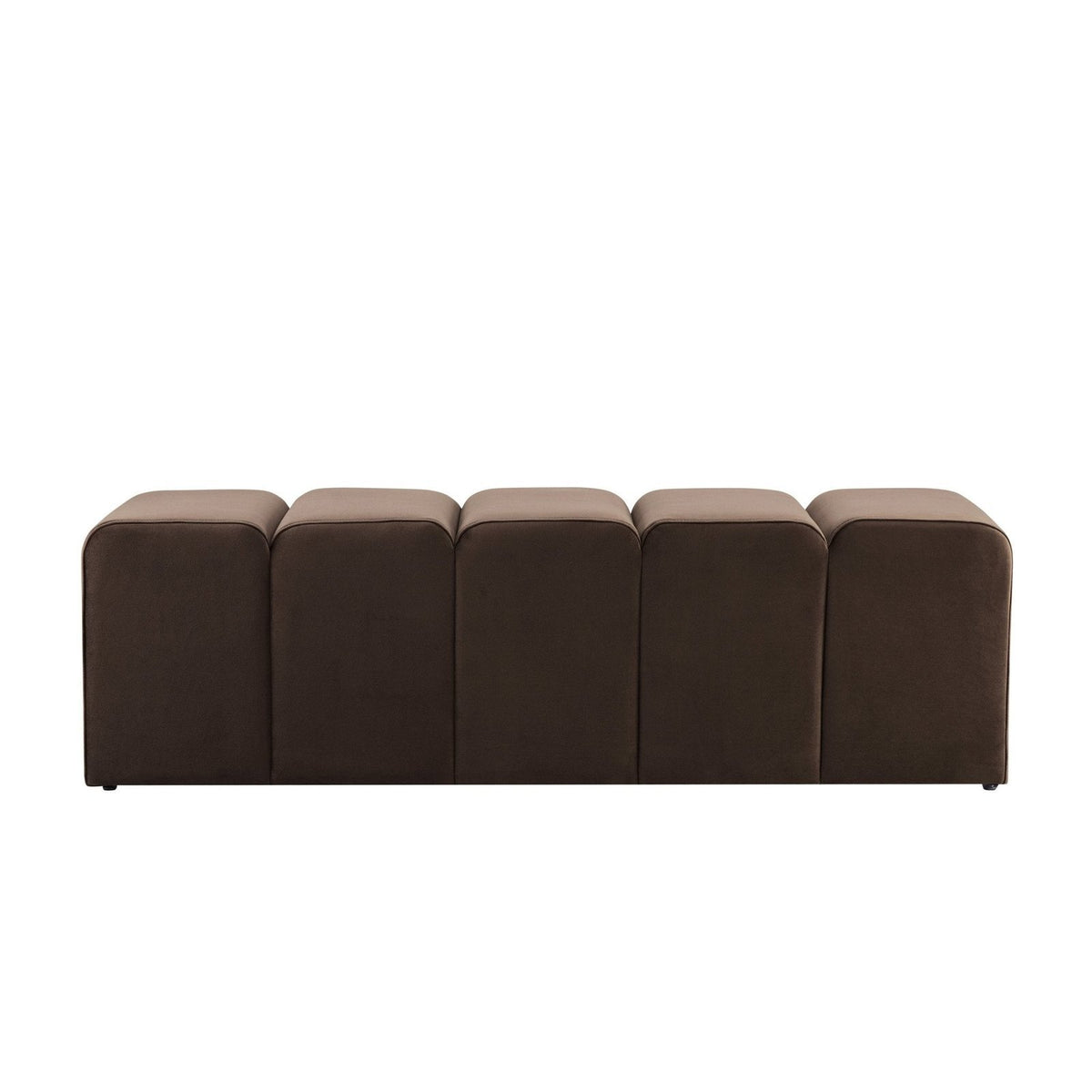 Brixton Bench Black & Feather - Cappuccino