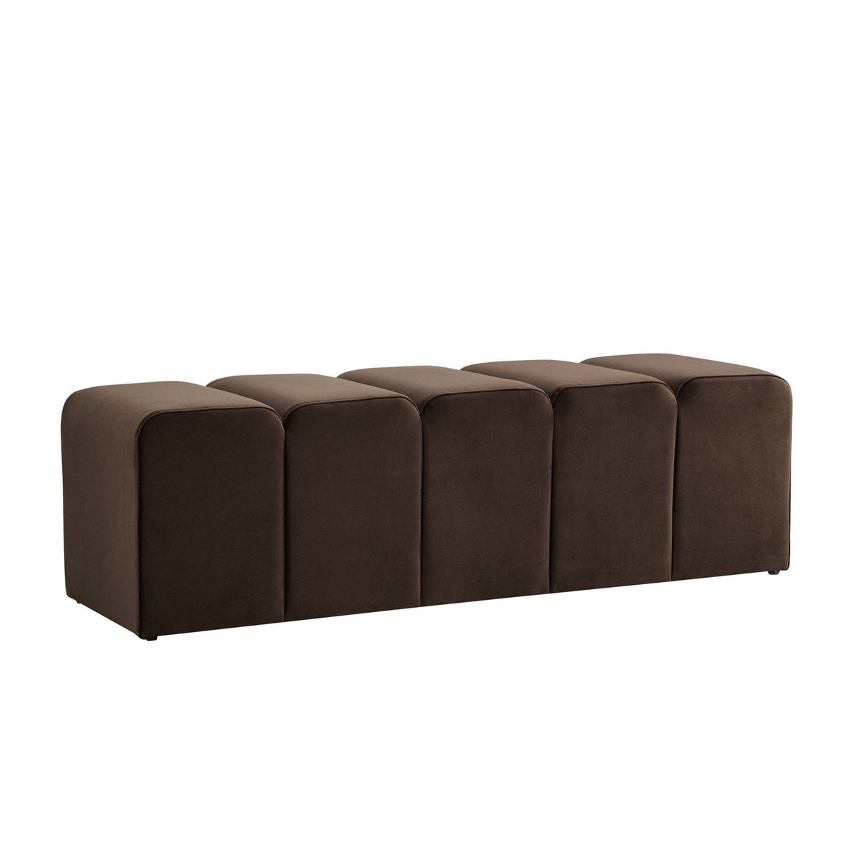Brixton Bench Black & Feather - Cappuccino