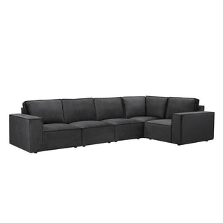 Brooklyn Large Right Hand L-Shape Sofa - Ink – Feather & Black