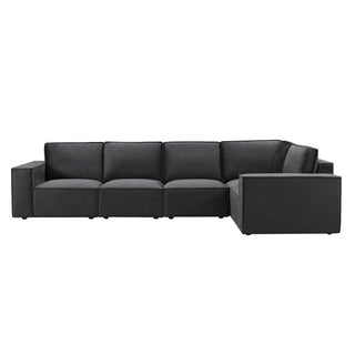 Brooklyn Large Right Hand L-Shape Sofa - Ink – Feather & Black