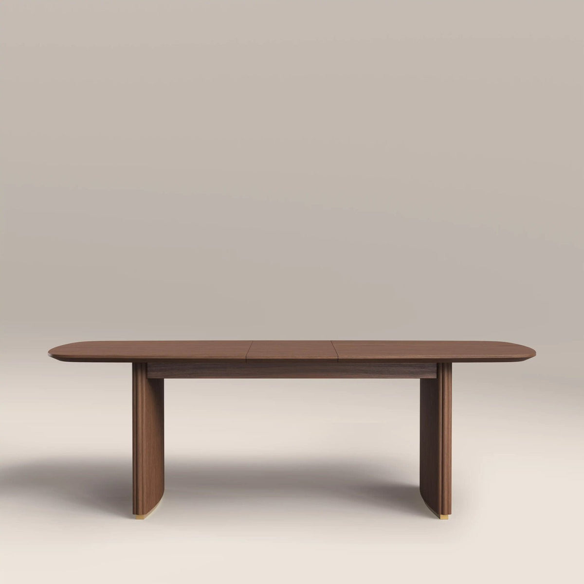 Caleb 6-8 Seat Rectangle Wooden Laura Ashley UK Extendable Dining Table | Walnut