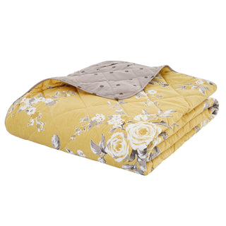 Canterbury Bedspread - Ochre – Laura Ashley