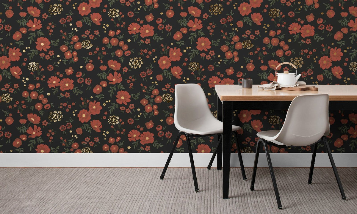 Laura Ashley Cascade Meadow Wallpaper – Yorkshire