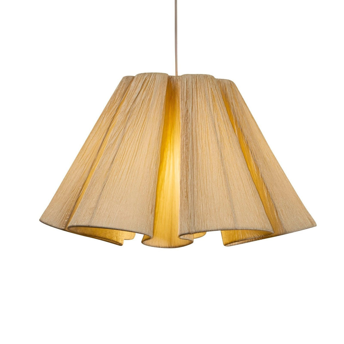 Celia Textured Wavy Shade - Natural – Black & Feather