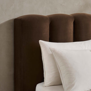 Cheshire Ottoman Storage Bed - Cappuccino – Black & Feather