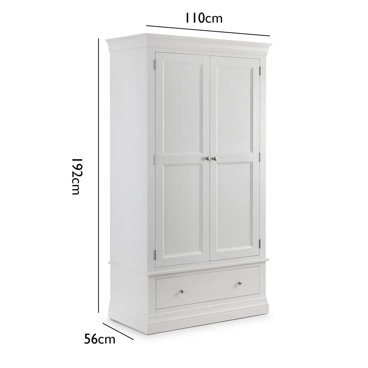 Claremont Pine Wood Gents Wardrobe – Laura & Ashley