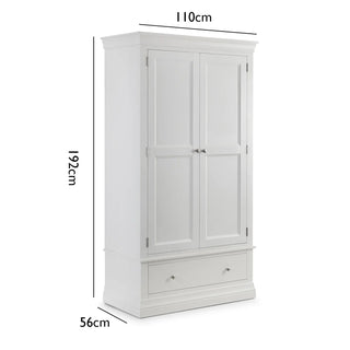 Claremont Pine Wood Gents Wardrobe – Laura & Ashley