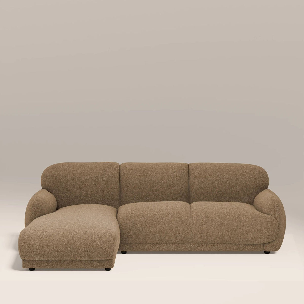 Cloud Left Hand Chaise Laura Ashley UK Sofa | Speckled Cappuccino Boucle