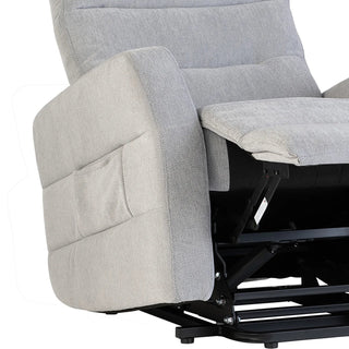 Crewe Silver Fabric Tilt and Rise Electric Recliner Chair – LauraAshley
