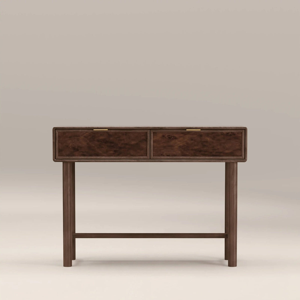 Laura Ashley Arden 2 Drawer Wooden Console Table | Walnut