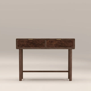 Laura Ashley Arden 2 Drawer Wooden Console Table | Walnut
