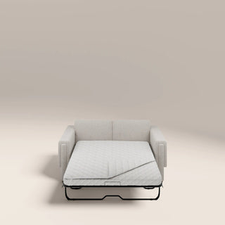 Laura Ashley Ava 2 Seater Sofa Bed | Speckled Stone Sustainable Boucle