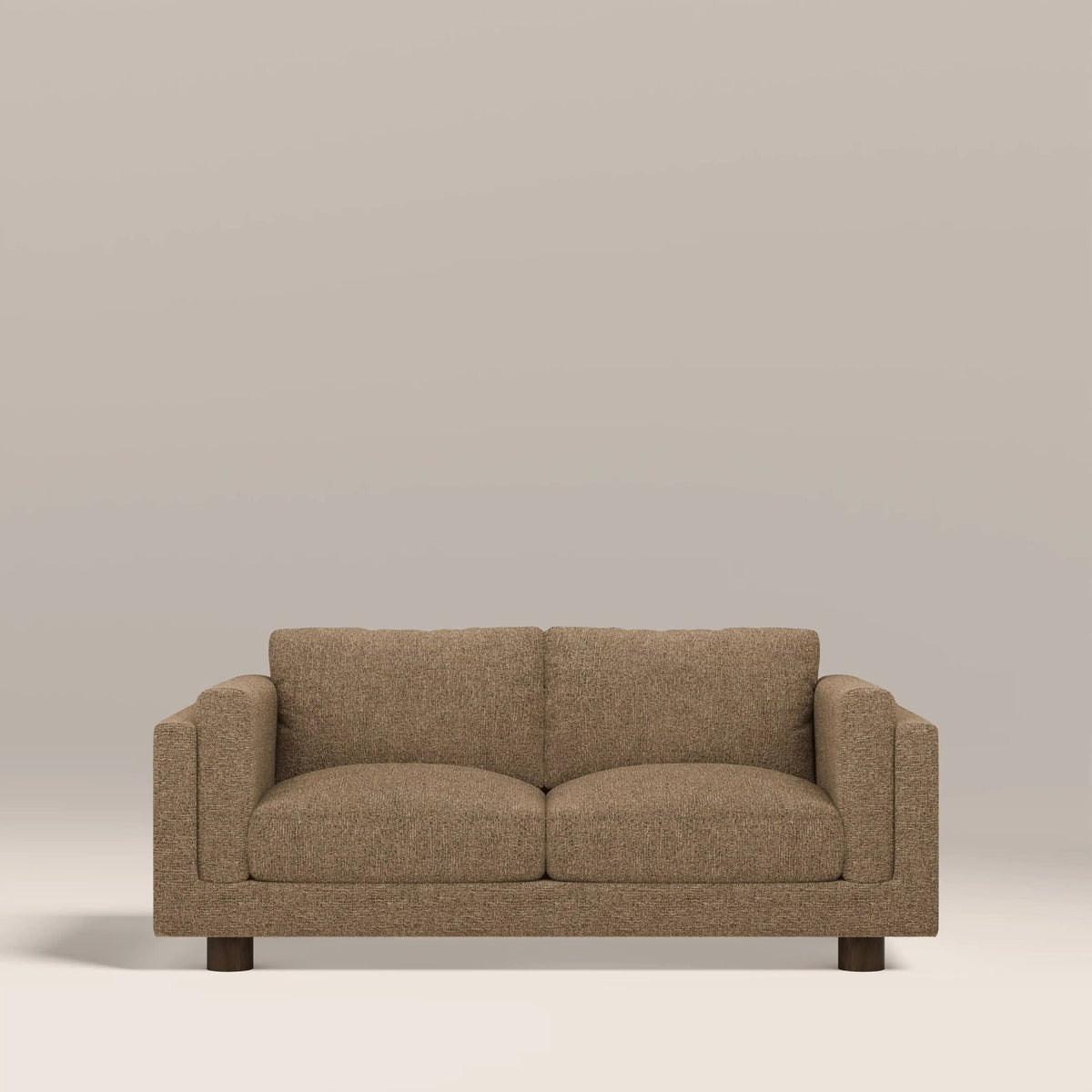 Laura Ashley Halton 2 Seater Sofa | Speckled Cappuccino Boucle