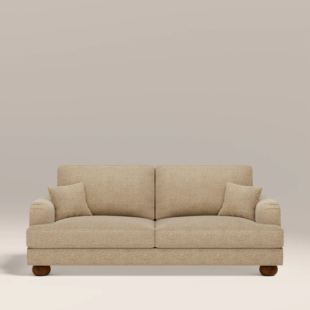 Laura Ashley Nola 3 Seater Sofa | Speckled Latte Boucle