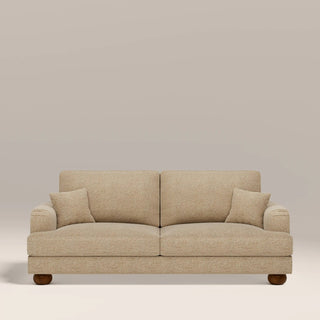 Laura Ashley Nola 3 Seater Sofa | Speckled Latte Boucle