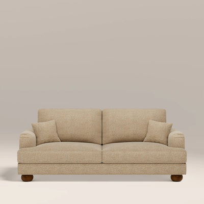 Laura Ashley Nola 3 Seater Sofa | Speckled Latte Boucle